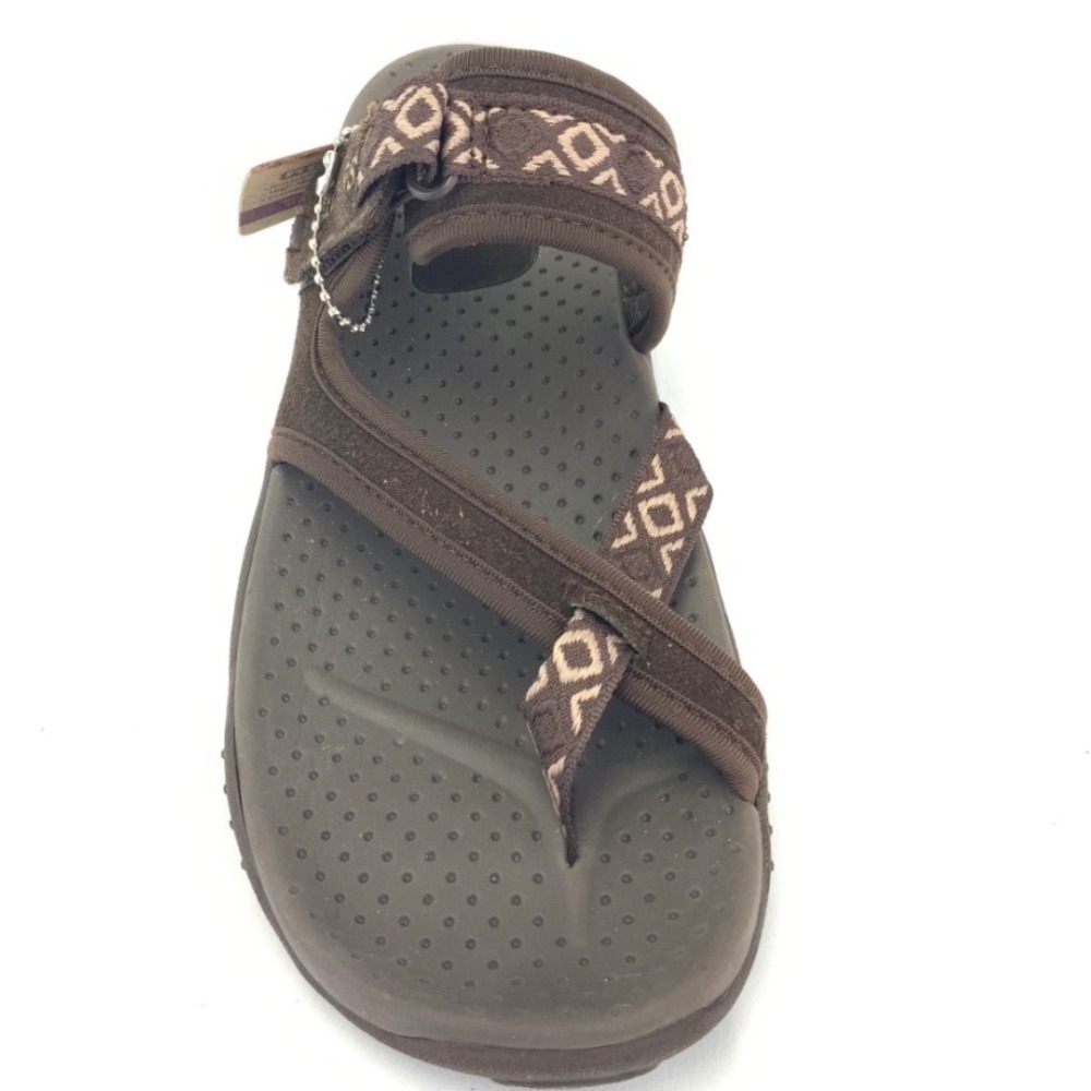 Skechers Reggae Outdoor Lifestyle Brown Strappy Hiking Sandals Women's Size 8